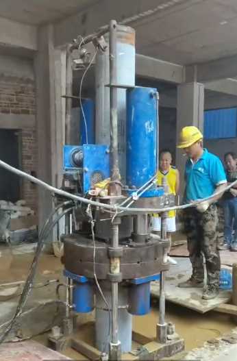 南阳桐柏县静压桩加固
